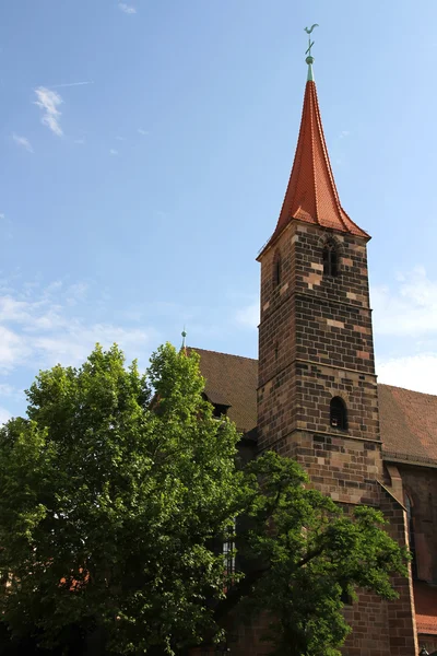 St. jakob kostel v Norimberku — Stock fotografie