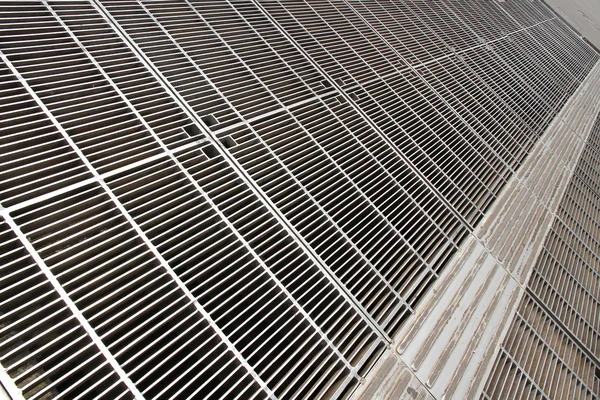 Sol de grille métallique — Photo