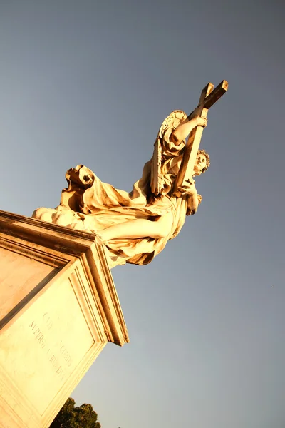 Statua a Roma — Foto Stock