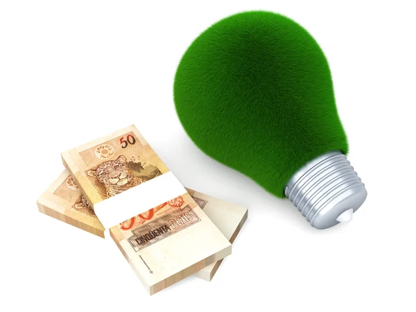 Grön energi business - verklig — Stockfoto