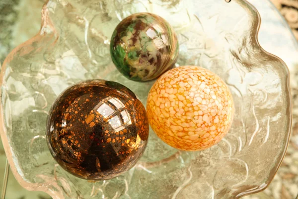 Decoratieve Kerstmis bollen — Stockfoto