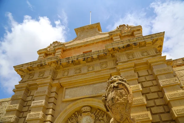 Arhitectură istorică în Mdina — Fotografie, imagine de stoc