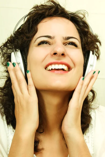 Enjoying Music — Stock Photo, Image