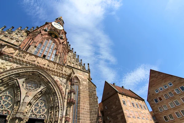 La Frauenkirche a Norimberga — Foto Stock