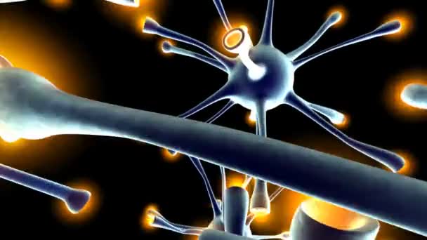 Nöron ağı — Stok video