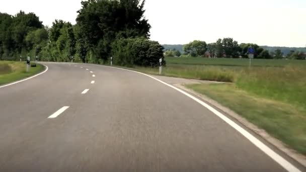 Вождение в Германии — стоковое видео