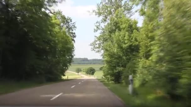 Conducir en Alemania — Vídeo de stock