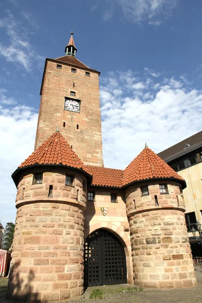 La Tour Blanche à Nuremberg — Photo