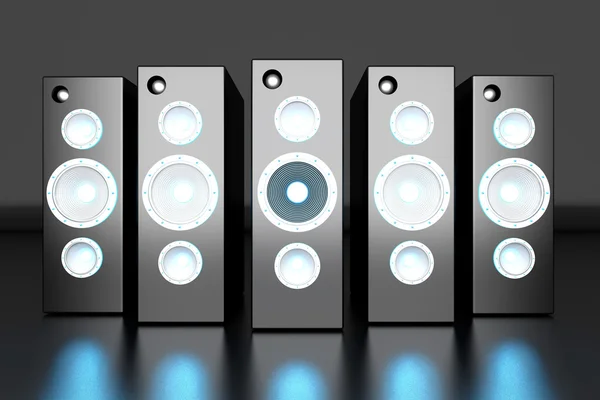Power Speakers — Stock Photo, Image