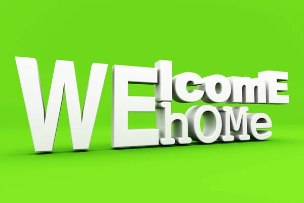 Welcome home — Stock Photo, Image