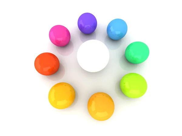 Color wheel — Stock Photo, Image