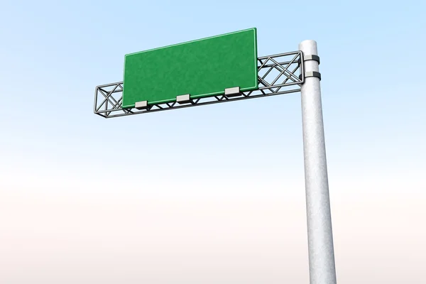Empty Highway Sign — Stock Photo, Image