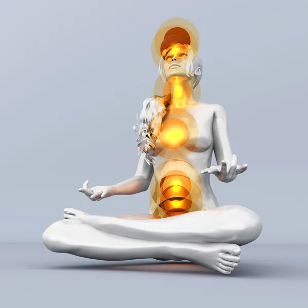 Méditation du chakra — Photo