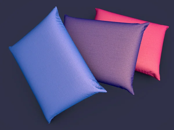 Three Pillows — Stock Photo, Image