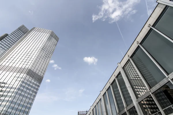 Arquitetura moderna em Frankfurt am Main — Fotografia de Stock
