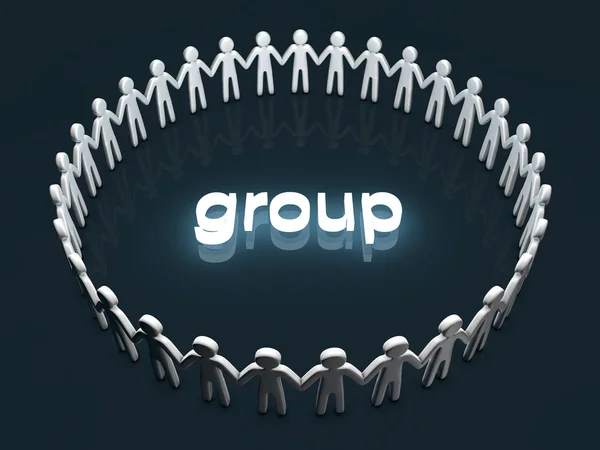 Grupp — Stockfoto