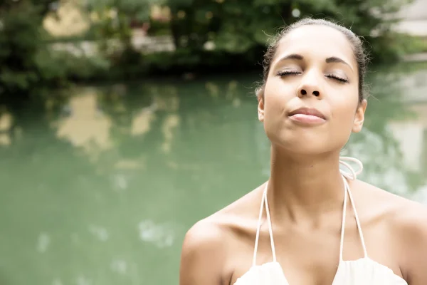 Enjoying the sunlight — Stock Photo, Image