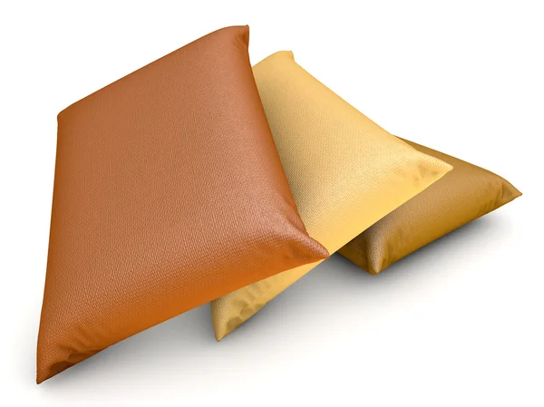 Three Pillows — Stock Photo, Image