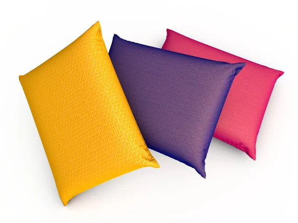 Three Pillows — Stock Photo, Image