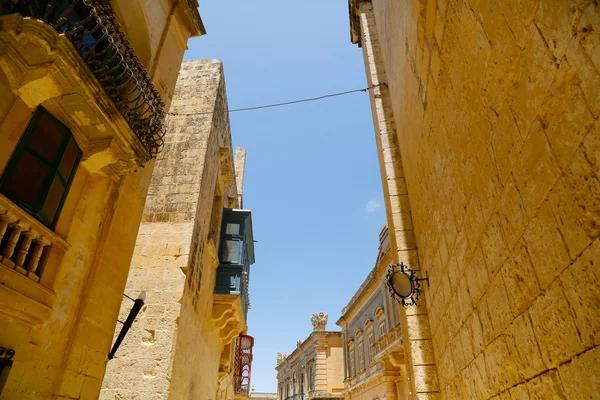 Architettura storica a Mdina — Foto Stock