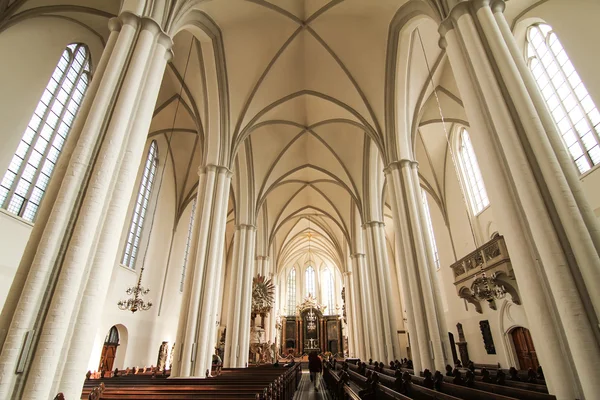 Εσωτερικό του το marienkirche στο Βερολίνο, Γερμανία — Φωτογραφία Αρχείου