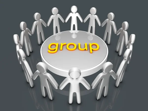Grupp — Stockfoto