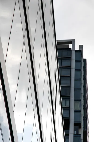 Moderní architektura ve Frankfurtu nad Mohanem — Stock fotografie