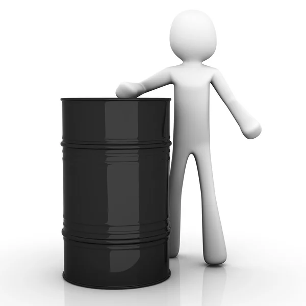 Oil Barrel — Stock Photo, Image