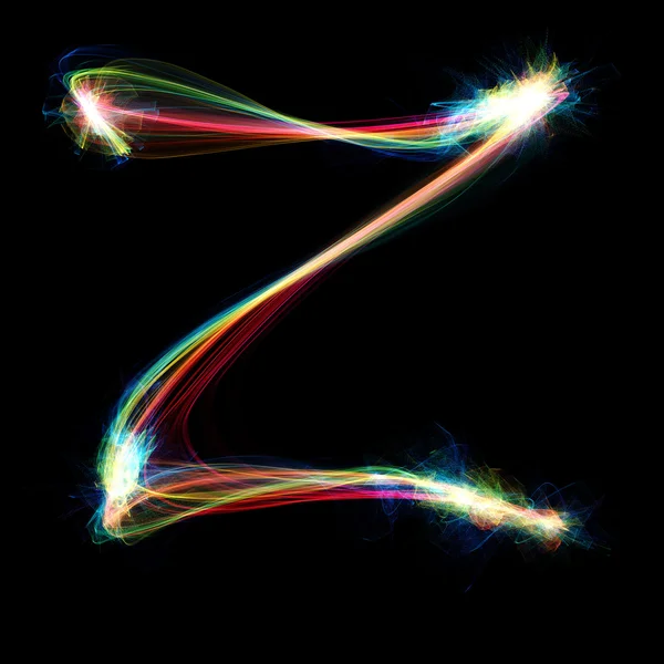 Plasma Letter - Z – stockfoto