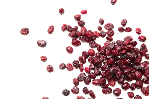 Cranberries secas isoladas — Fotografia de Stock