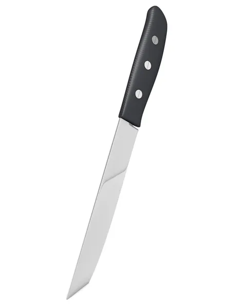 Nůž izolovaných na bílém — Stock fotografie