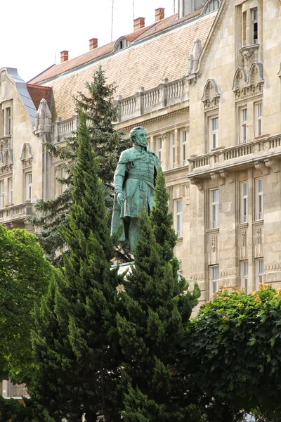 Staty av Istvan Szechenyi i Sopron — Stockfoto