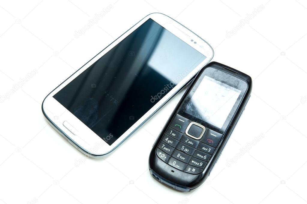 Old celulares vs novo celular