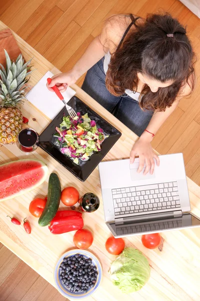 Informações vegetarianas — Fotografia de Stock