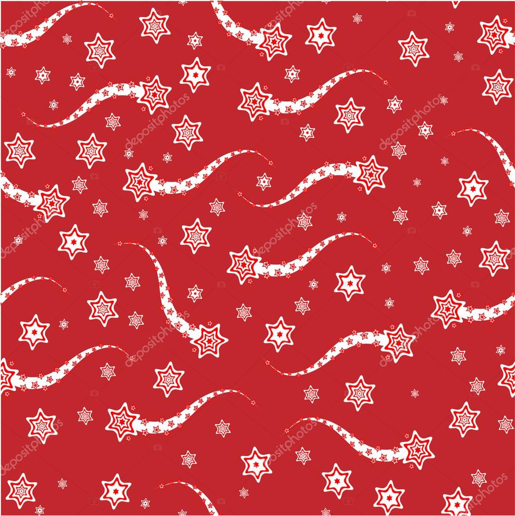 Christmas wrapping paper or background — Stock Vector © mhprice 18184837