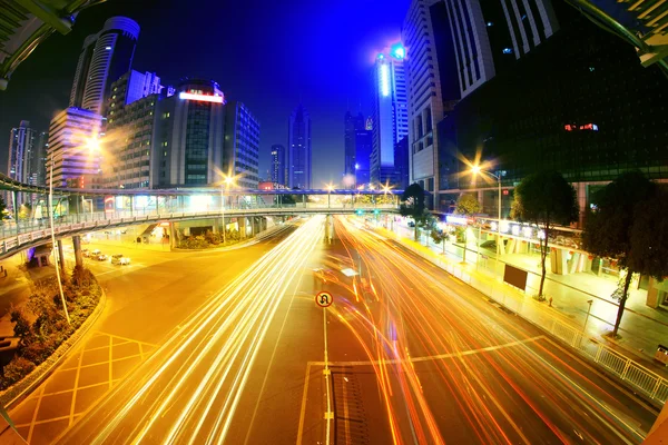 Cidade noite — Fotografia de Stock