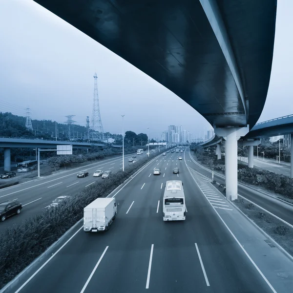 Carril ligeiro — Fotografia de Stock