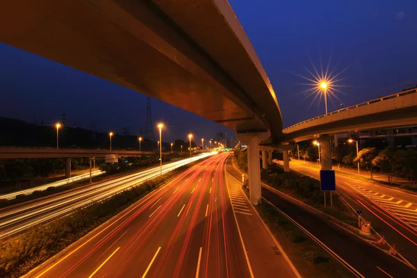 Carril ligeiro — Fotografia de Stock