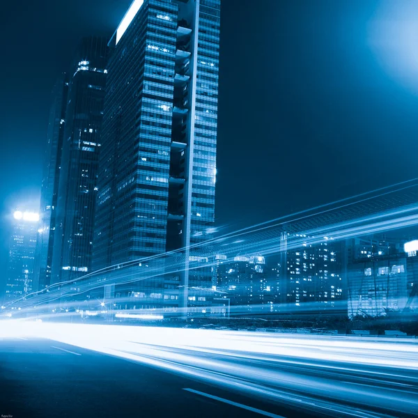 Light trails — Stock Photo, Image