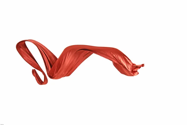 Ομαλή κομψό κόκκινο σατέν — Φωτογραφία Αρχείου