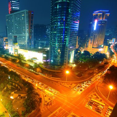 Modern şehir manzarası