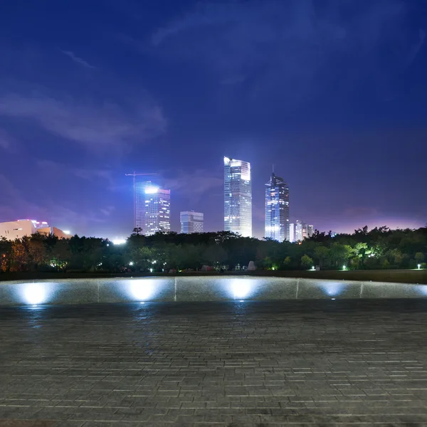 Cidade noite — Fotografia de Stock