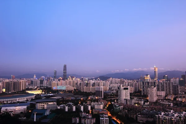 Shenzhen at night — Stock Photo, Image