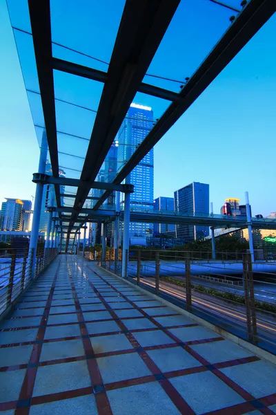 Puente peatonal — Foto de Stock