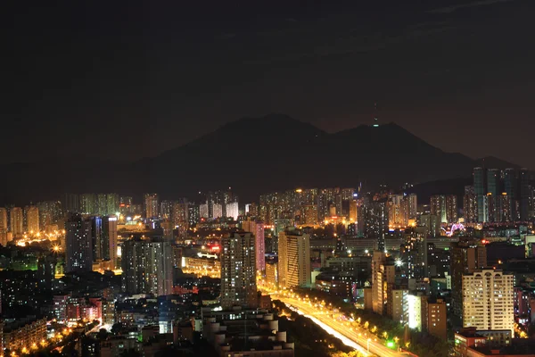 Night scene of shenzhen — Stock Photo, Image