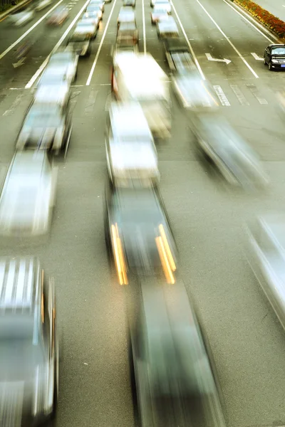 Carretera y coche — Foto de Stock