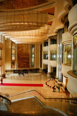 lüks otel lobisinde odası iç