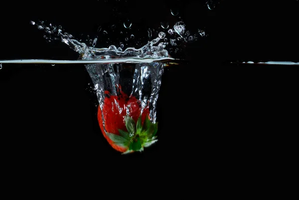 Erdbeere und Zitrone — Stockfoto