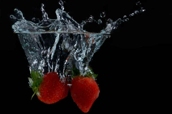 Erdbeere und Zitrone — Stockfoto