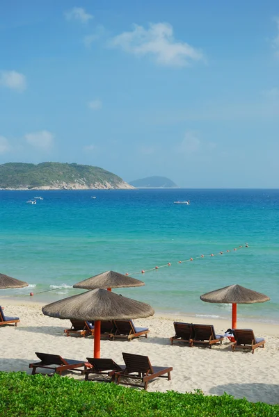 Beach of Sanya, Hainan — Stock Photo, Image